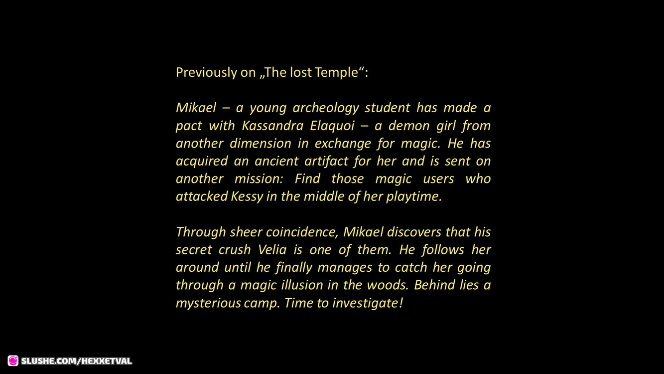 The lost Temple - Chapter 11 (Full)
