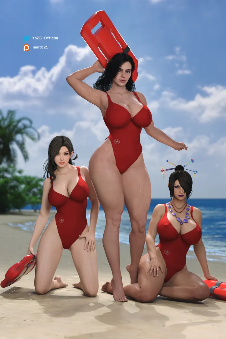 Yennefer, Lulu, and Sayuri