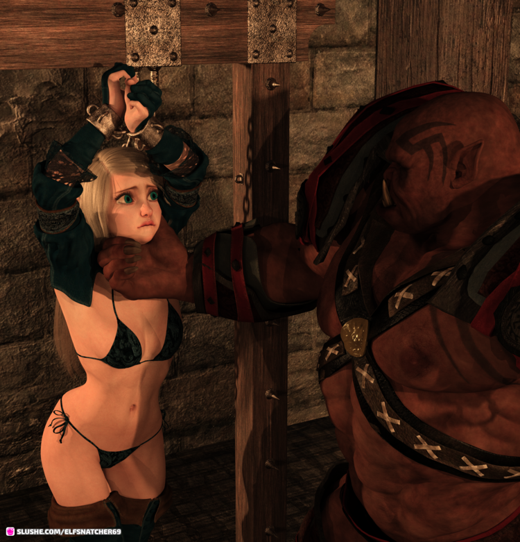 Valyah Chained by Orc (Part 1)