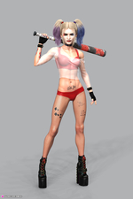 Zendaya - Harley Quinn Cosplay 01