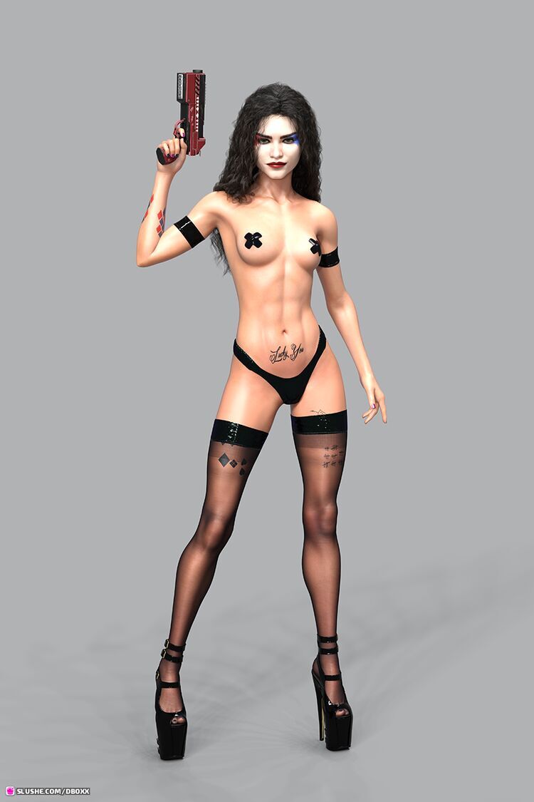 Zendaya - Harley Quinn Cosplay B01