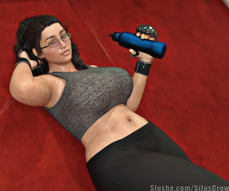 Michelle - Working out