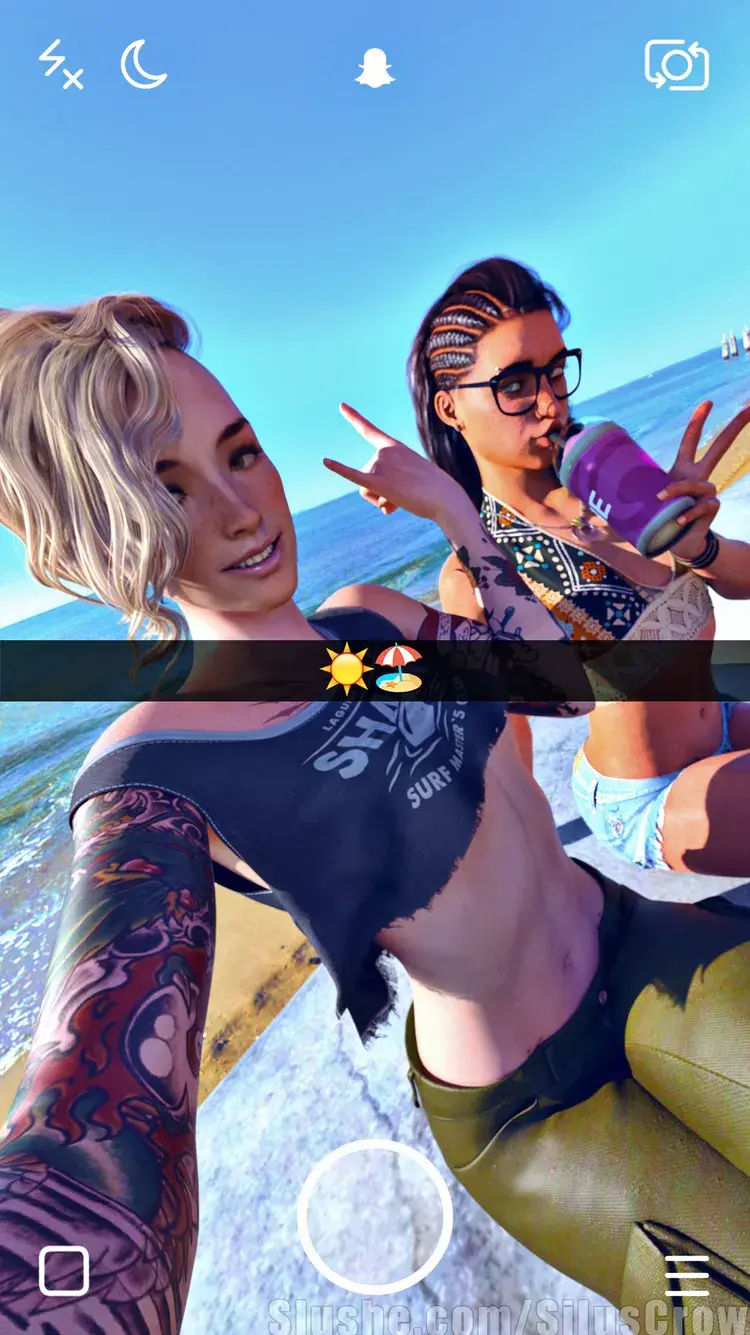Erin & Robyn - Beach