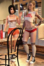 Ash & Erin - Femboy Hooters & Tomboy Outback