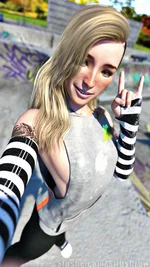 Erin - Skatepark Selfies