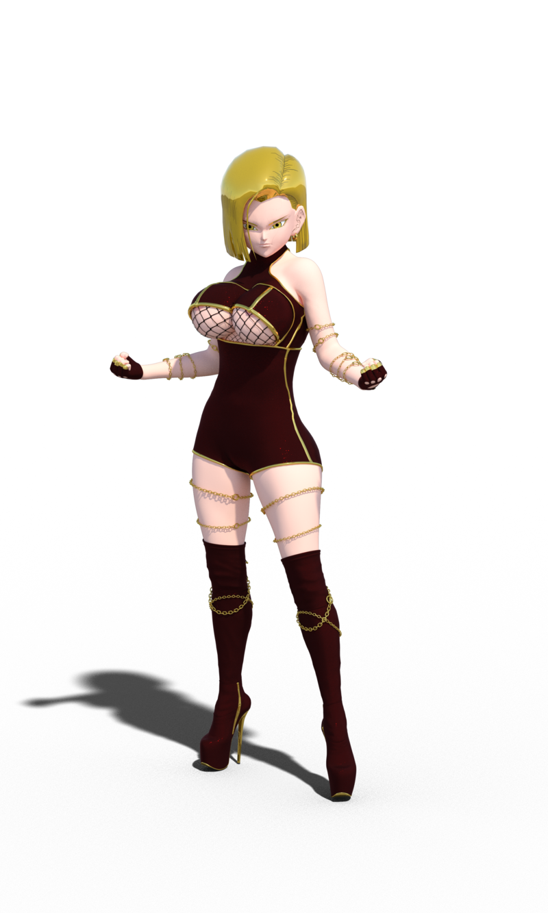 golden android 18