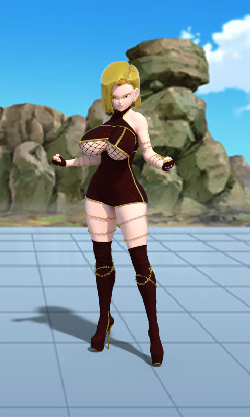 golden android 18