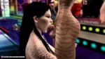 Dita Sucking... Cheetah & Tiger At Erotic Club BK