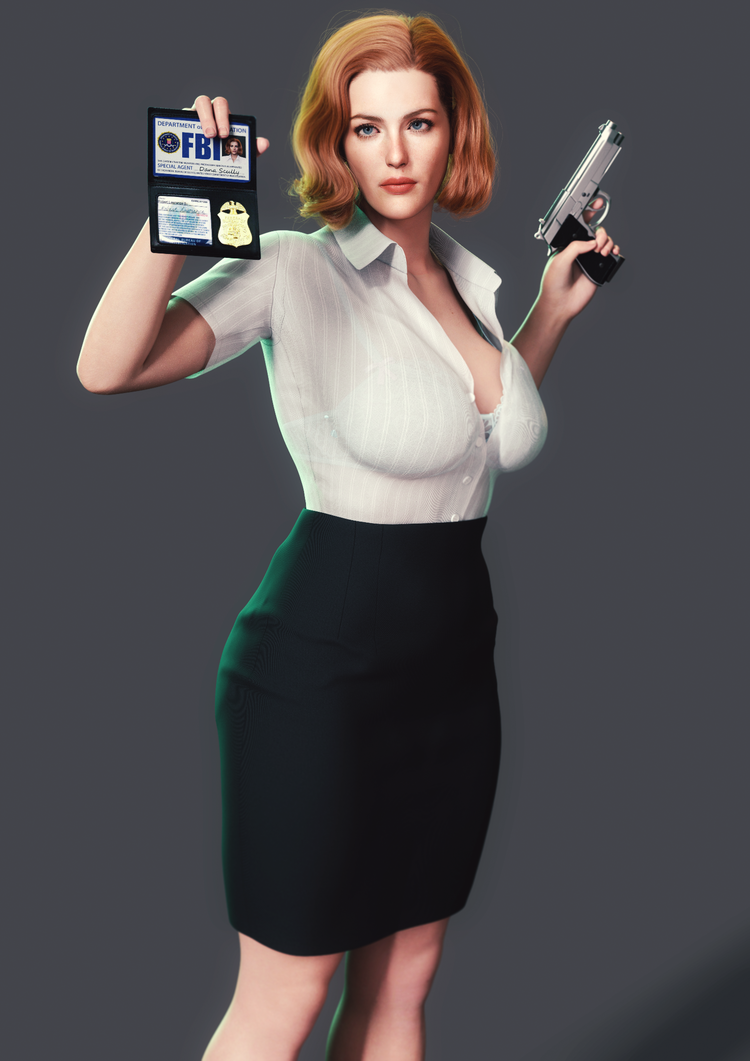 Agent Dana Scully, FBI
