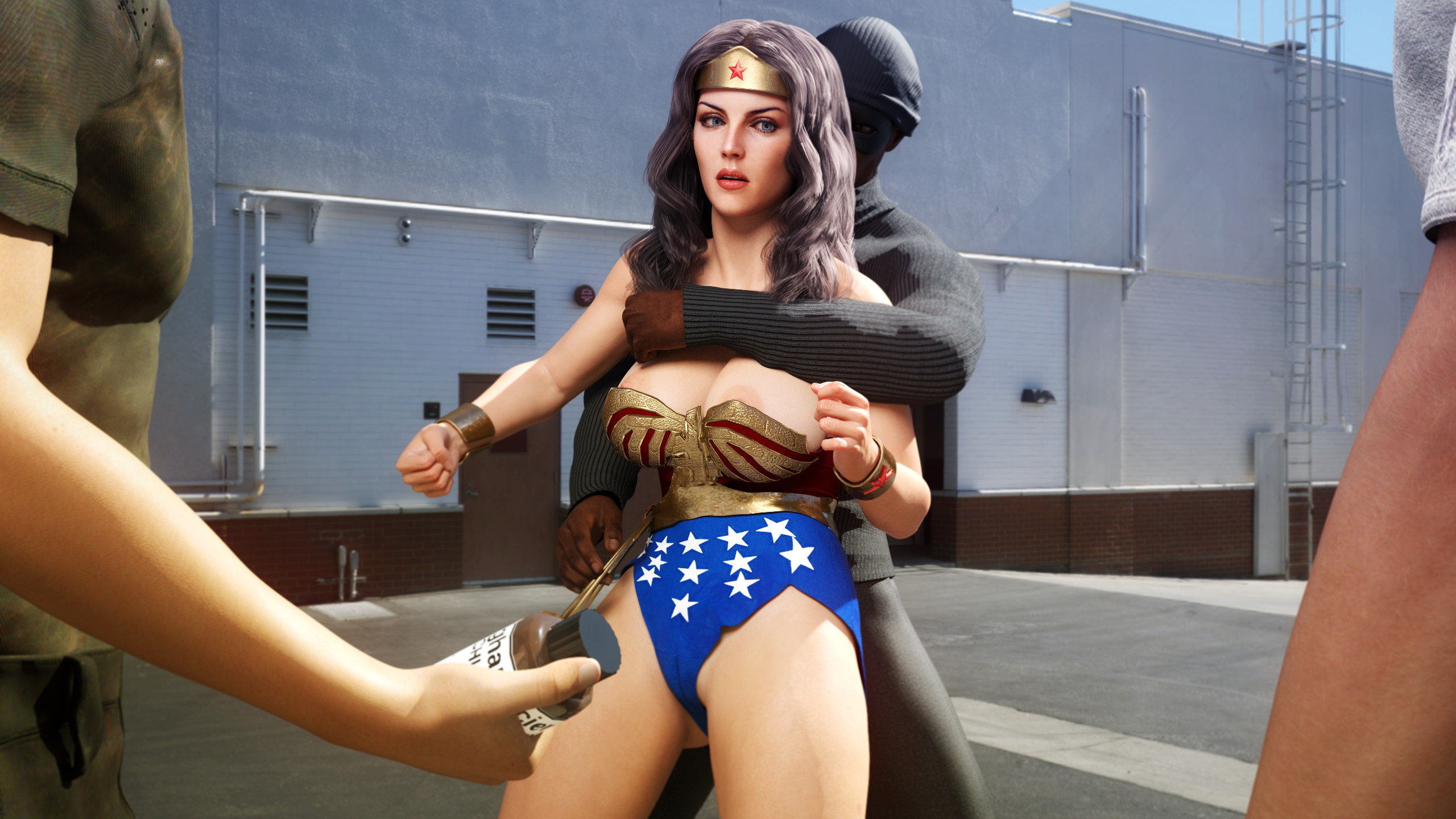 Slushe - Galleries - Wonder Woman in Action