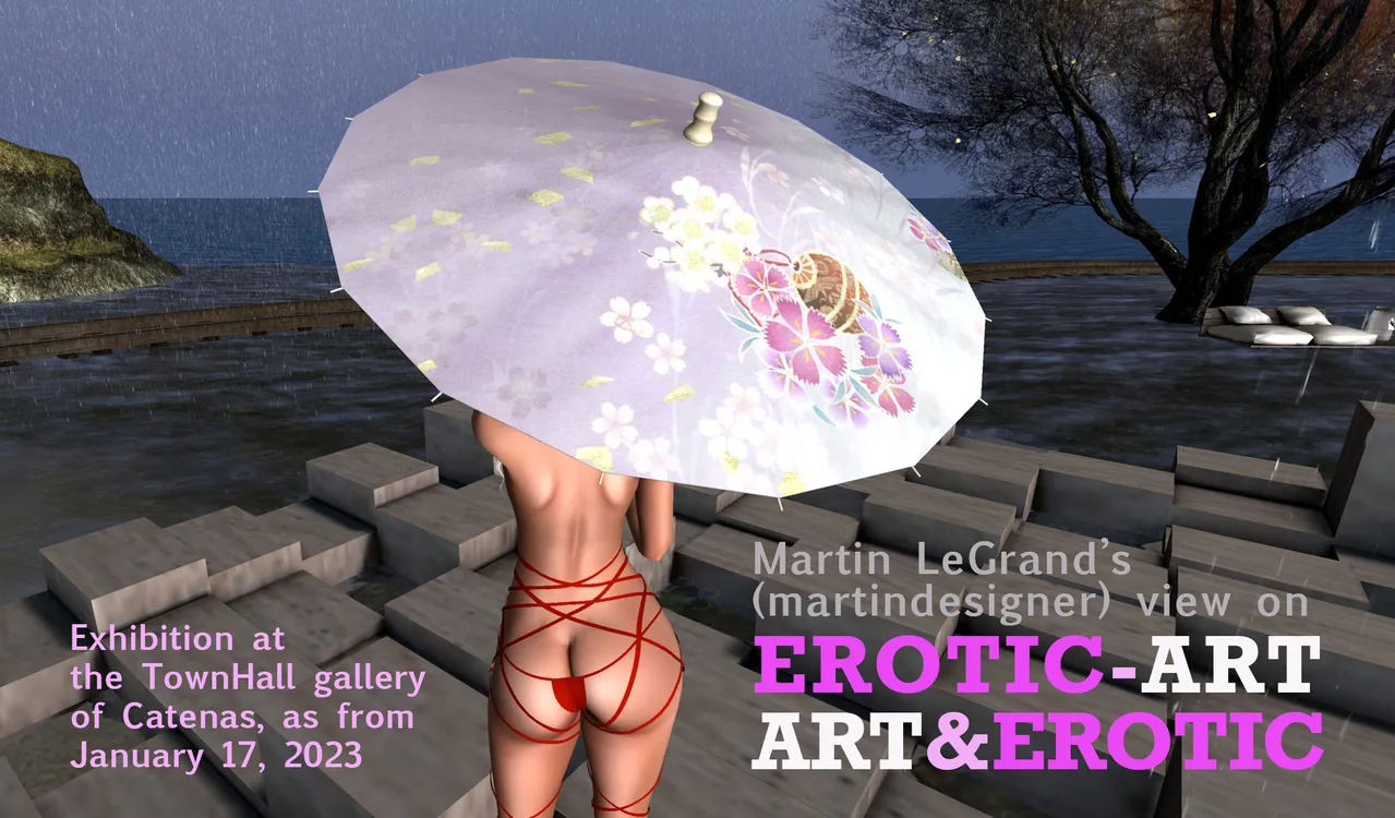 A new exhibition at Catina's IN Second Life! LM is: Catenas, Chestnut Valley (129, 231, 29)