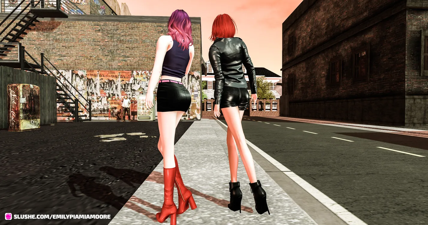 Emily & Yumiko: In public