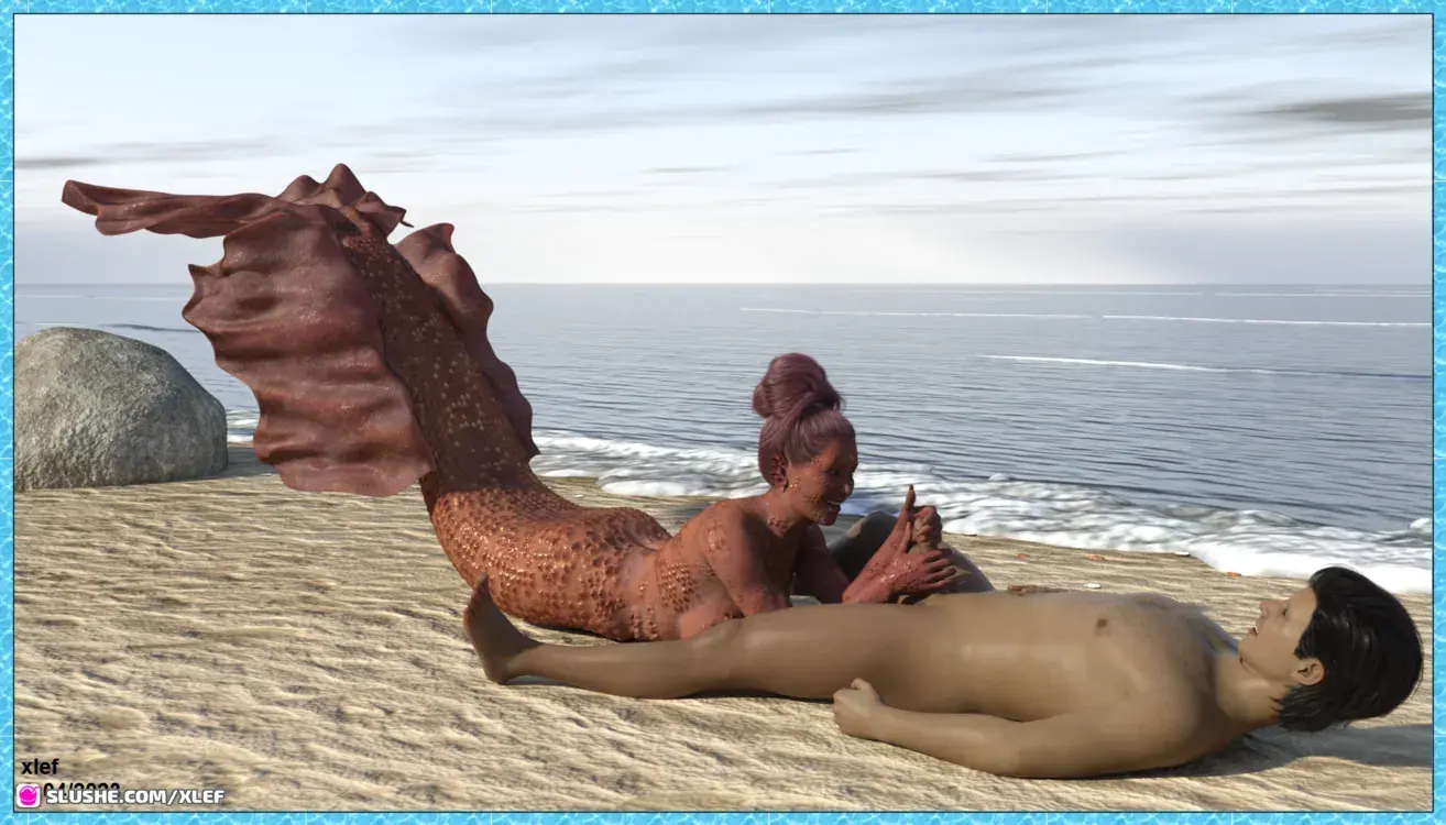 Mermaid And Her Boyfriend