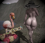 Beach Flaminggo 