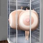 I no longer fit in my shower!