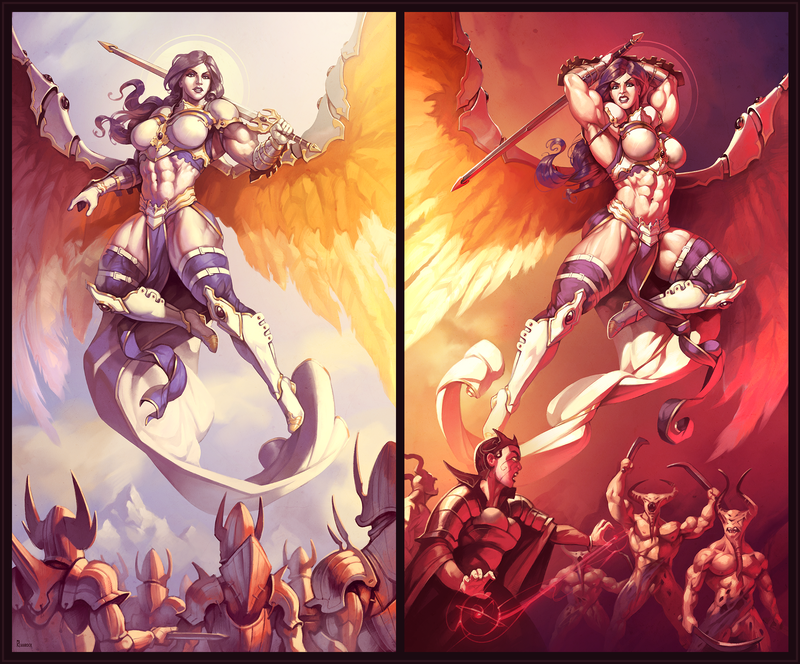 The Akroma Diptych [commission]