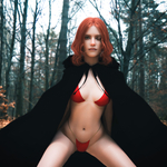 Melina - Red Bikini