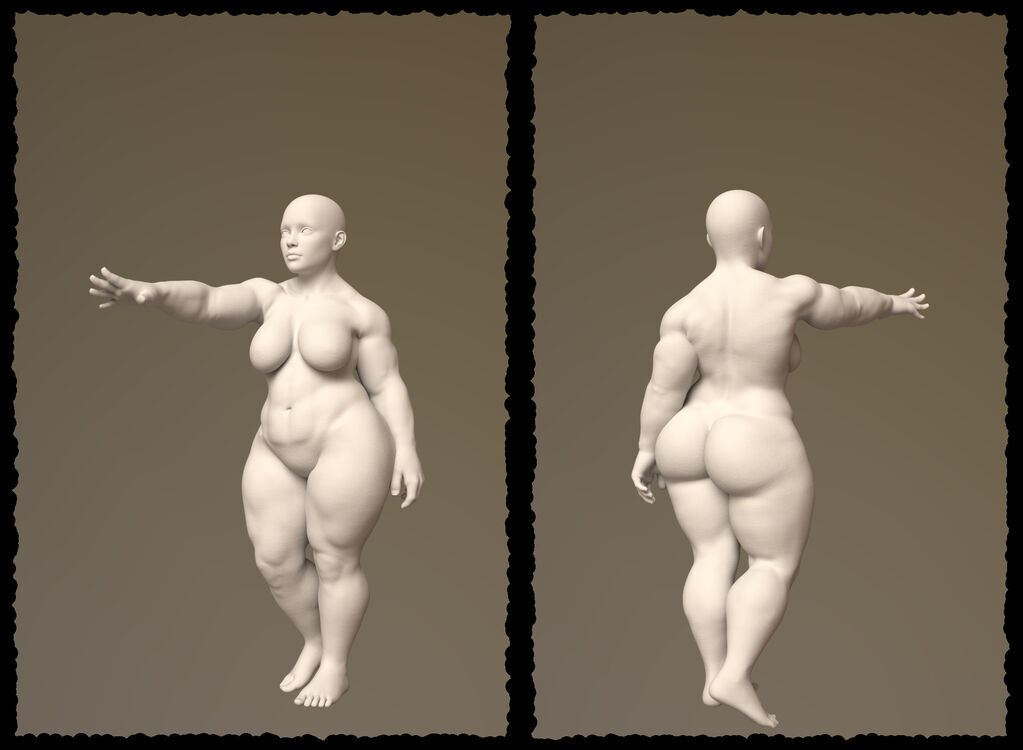 Size Play Poses for G8F