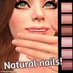 SAGITTARIA - natural nails (legacy) - MESH/RIGGED