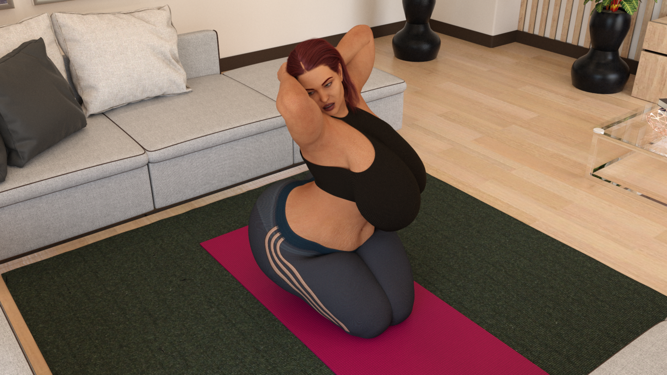 Pamela's Yoga Session