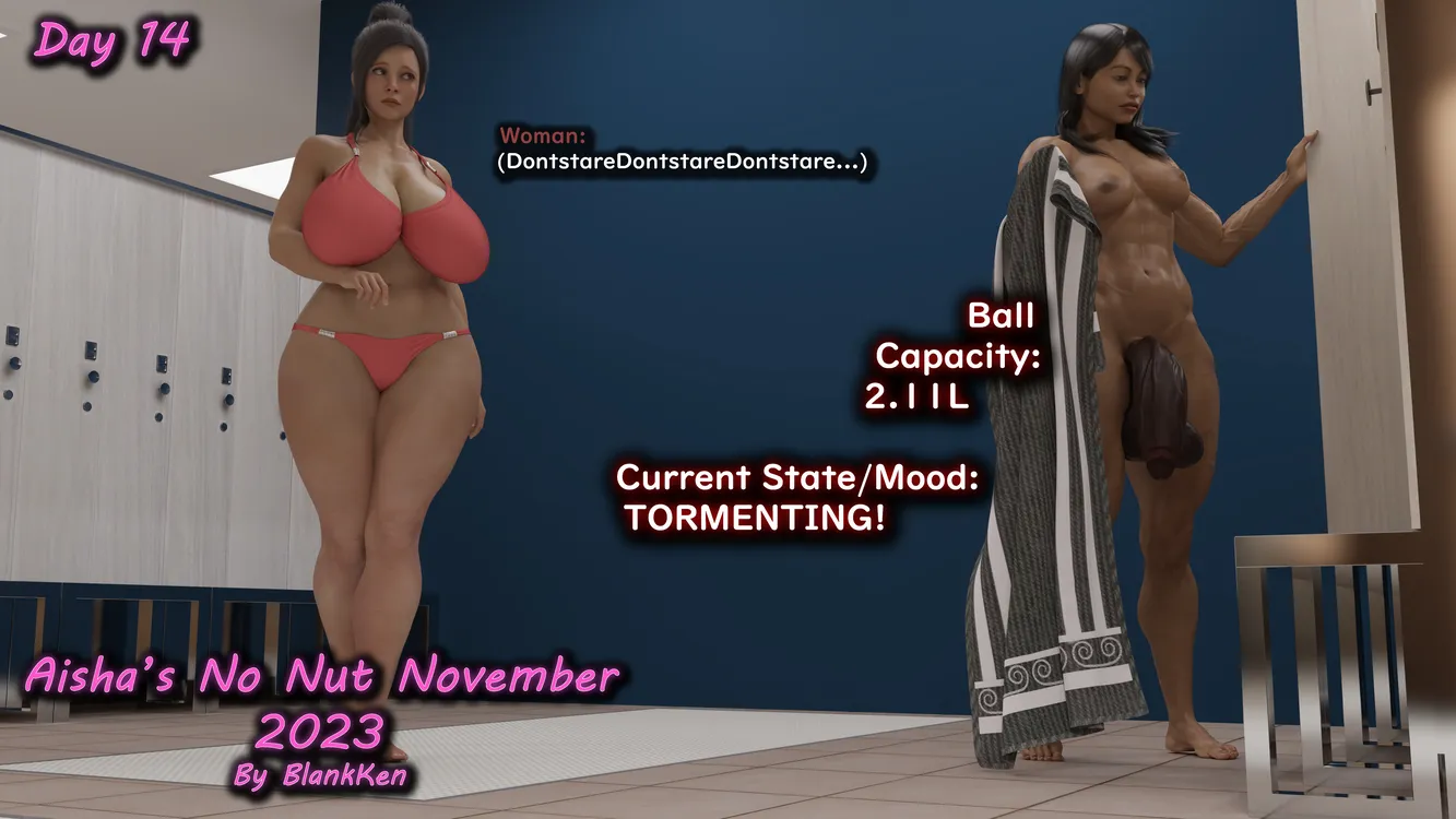 Day 14 - 'Nowhere else to look but...' Aisha's No Nut November 2023!