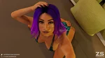 WWE - SASHA INVITE YOU TO JOIN HER (part 2/3)