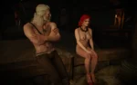 Geralt and Triss 2