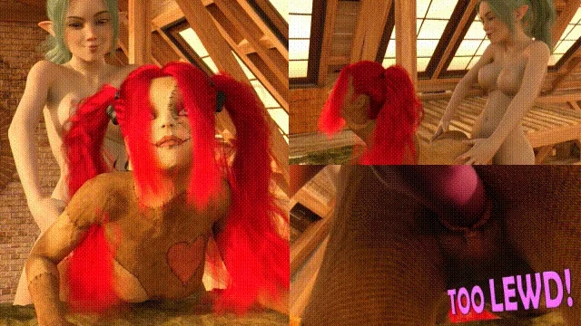 Creepy haunted doll sex!