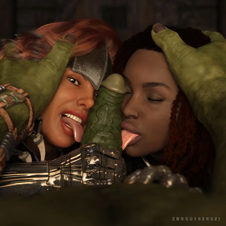 Orc Dungeon - Blowjob