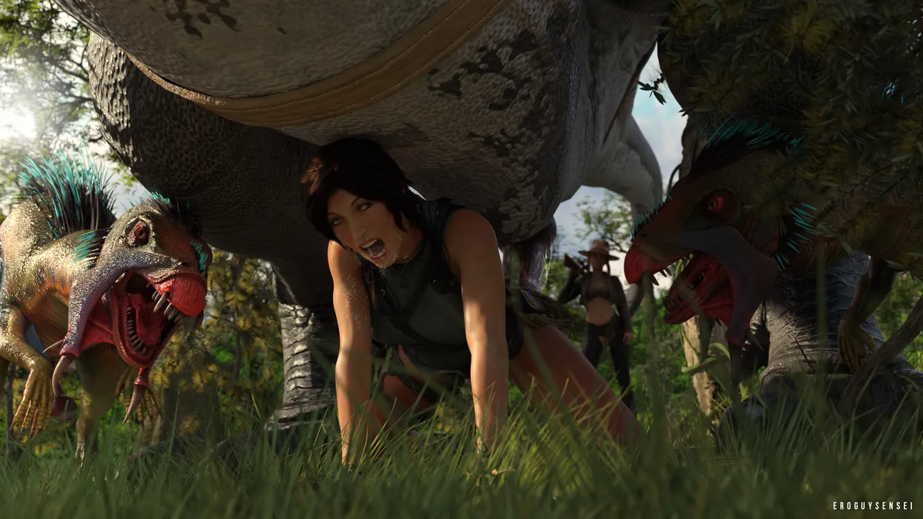 Lara Croft: Tyrannousaurs Rex