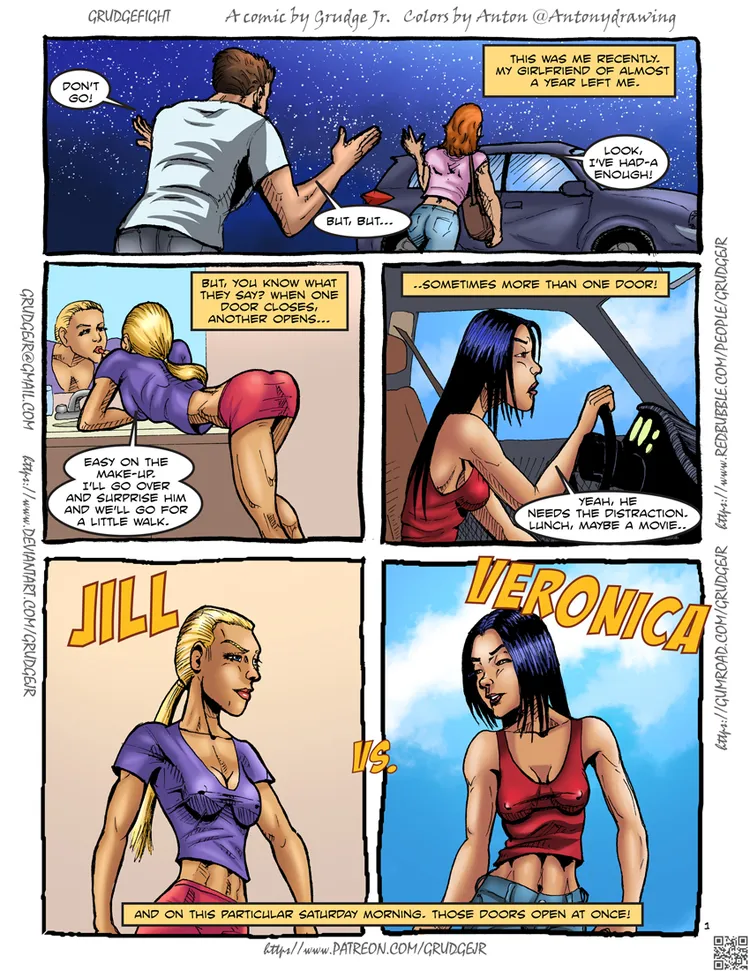 Grudgefight Jill vs Veronica Pg 1