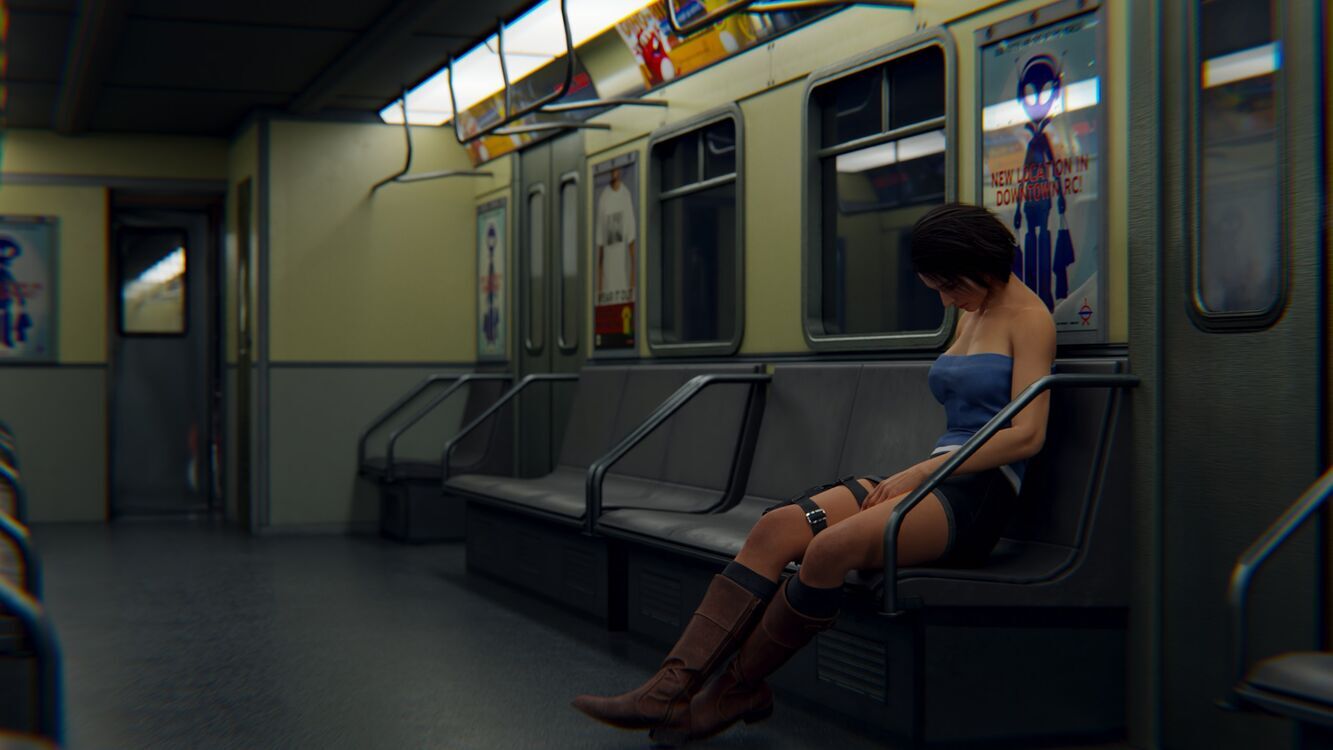 Jill In the Subway