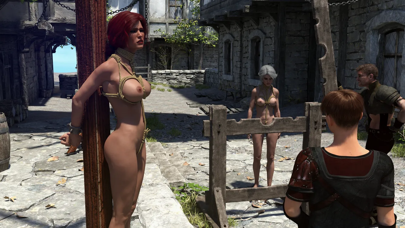 Tales from Nilfgaard witchergirls exposed - the pillory