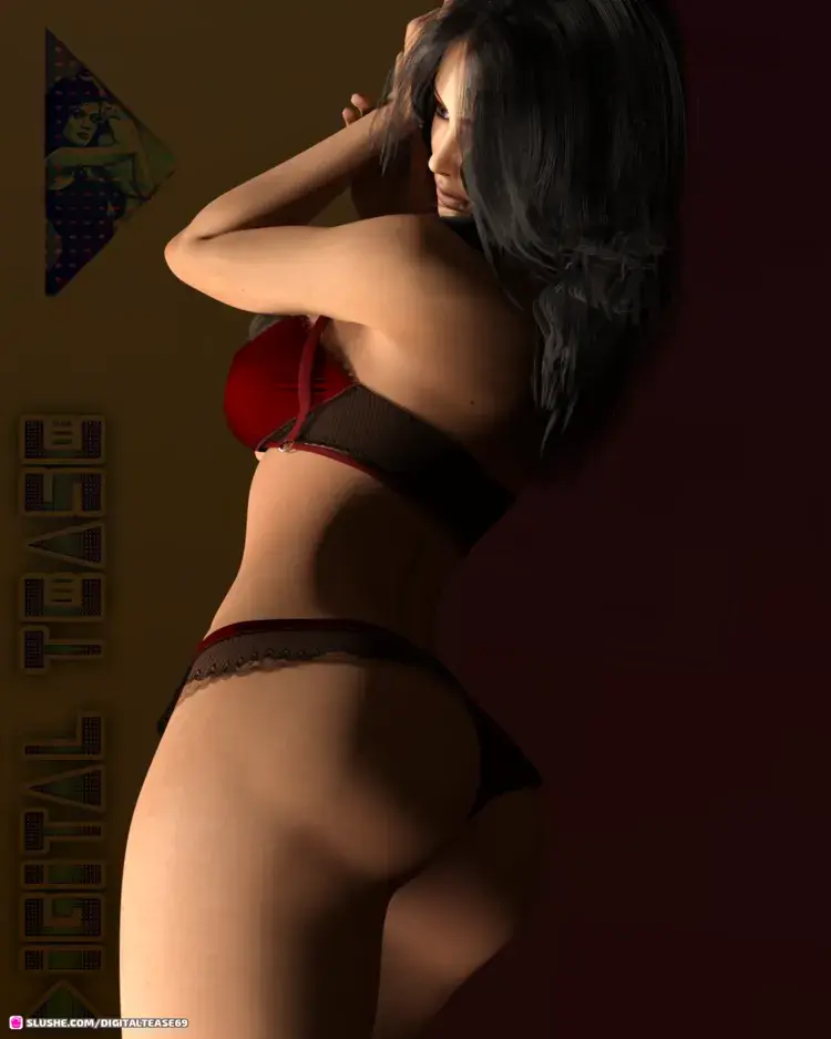 Esmeralda in Sensual Lingerie