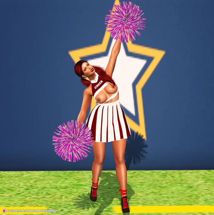 Cheerleader Wardrobe Malfunction