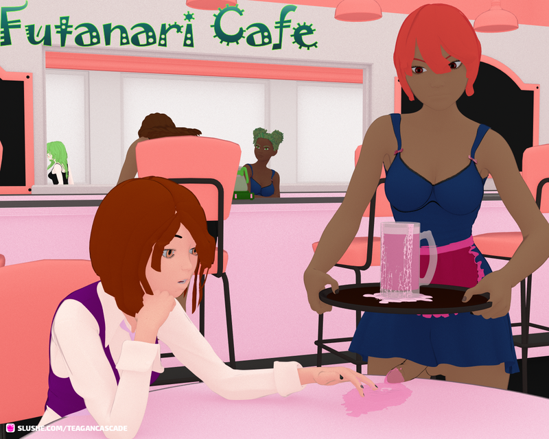 Futanari Cafe - Another Overzealous Customer