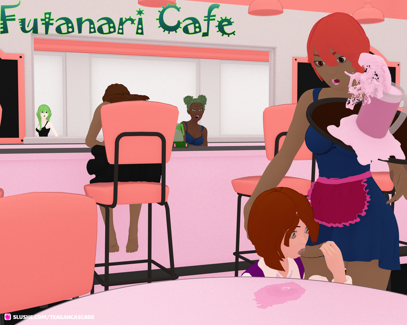 Futanari Cafe - Another Overzealous Customer