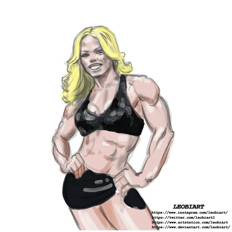 Johanna Romano IFBB Muscle Girl