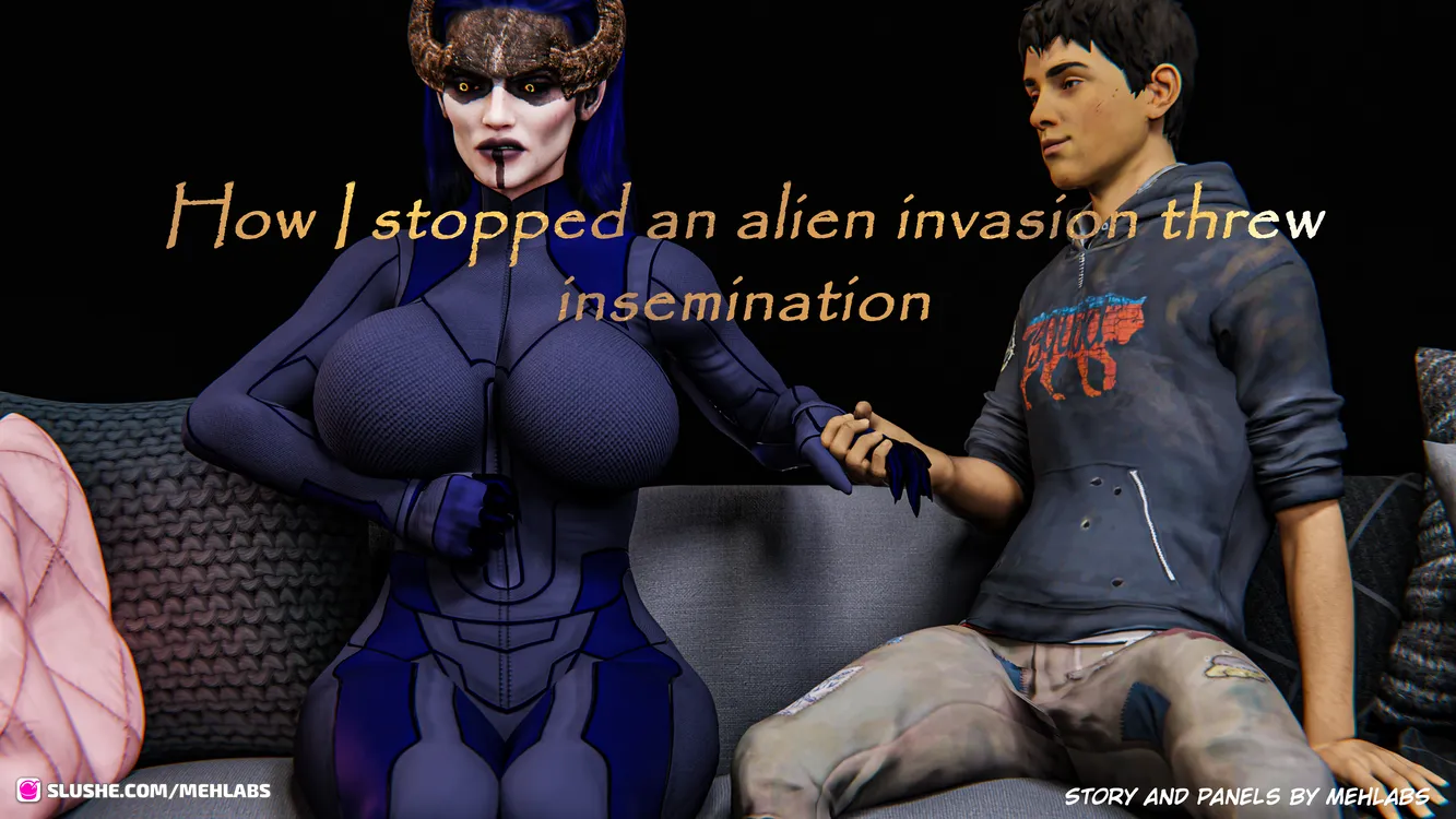 Comic Alien Insemination ch1/3 