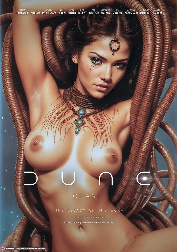 DUNE - Legacy of the Worm - Movie Theater POSTER