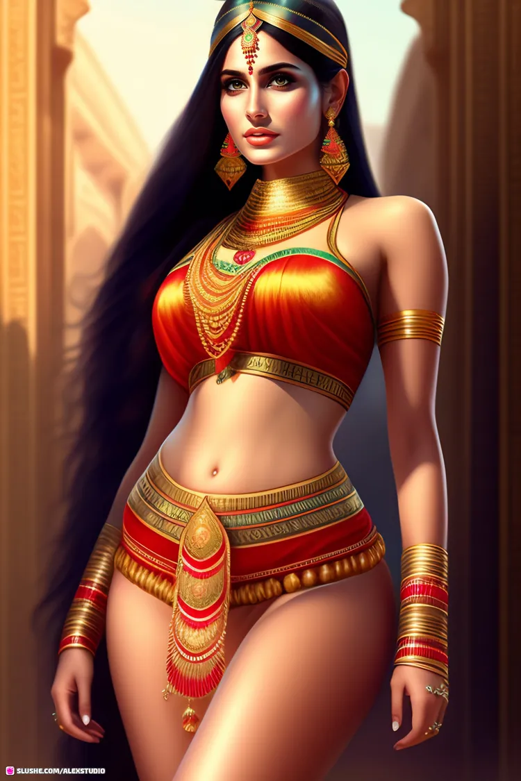 beautiful indian princesses. Stomach entirely visi