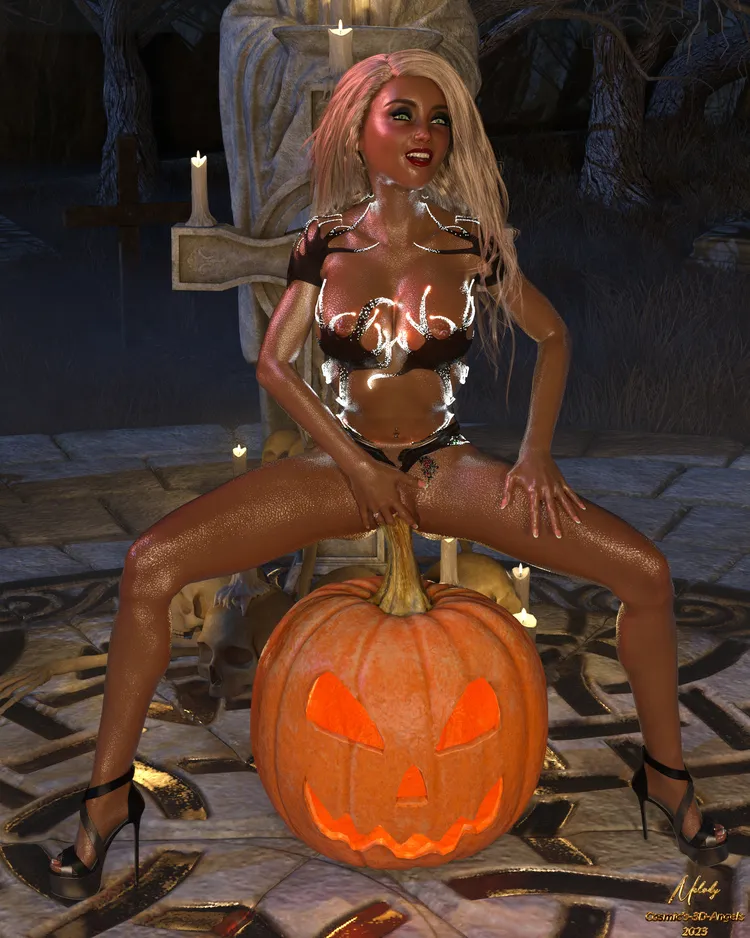Melody . Horny Halloween