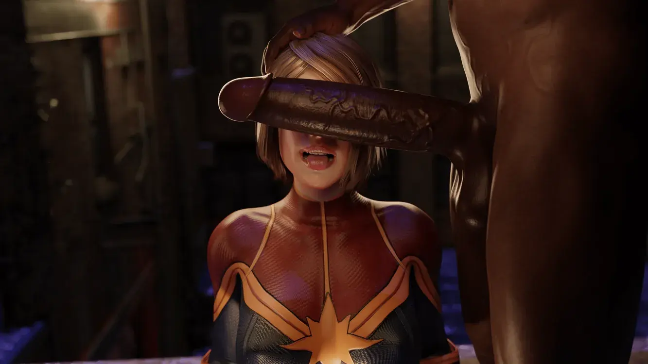 Captain Marvel putting her ASSets to the test