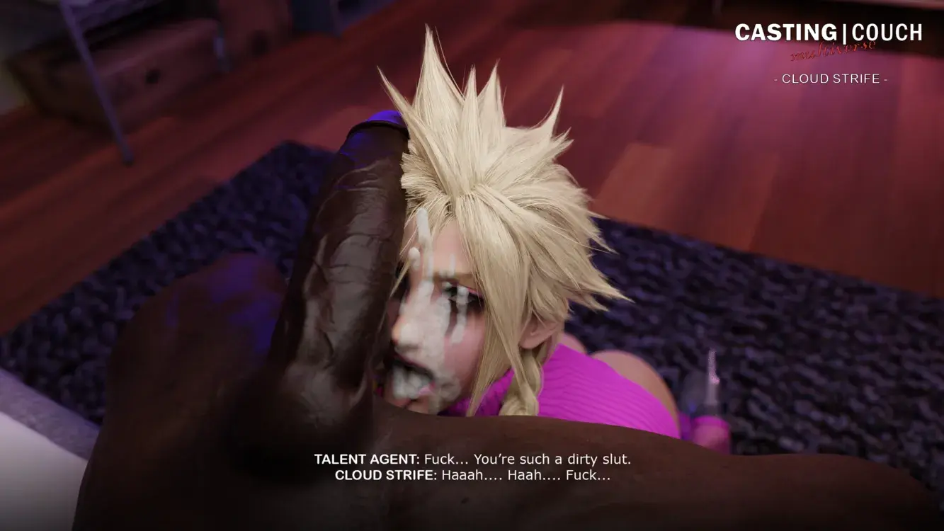 Casting Couch #9 - Cloud Strife (+ Bonus Updated Render)
