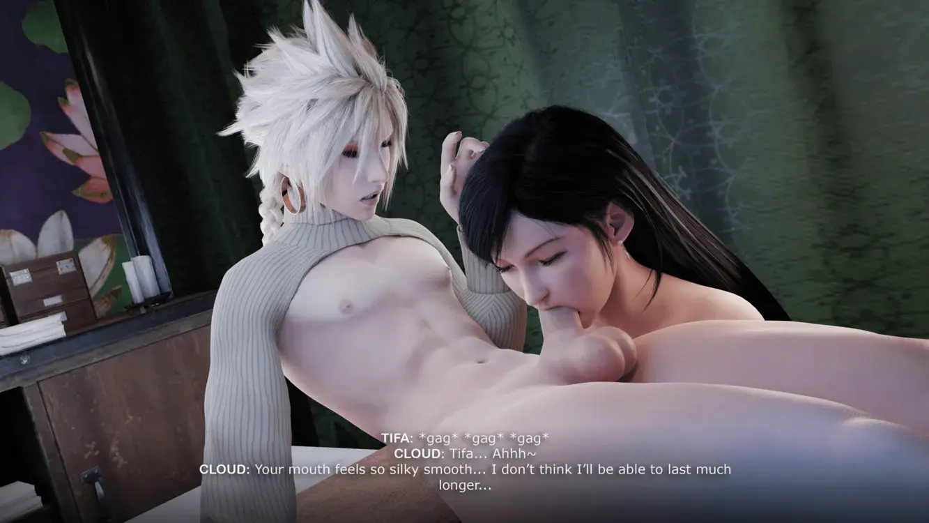Massage Session (ft. Cloud and Tifa)