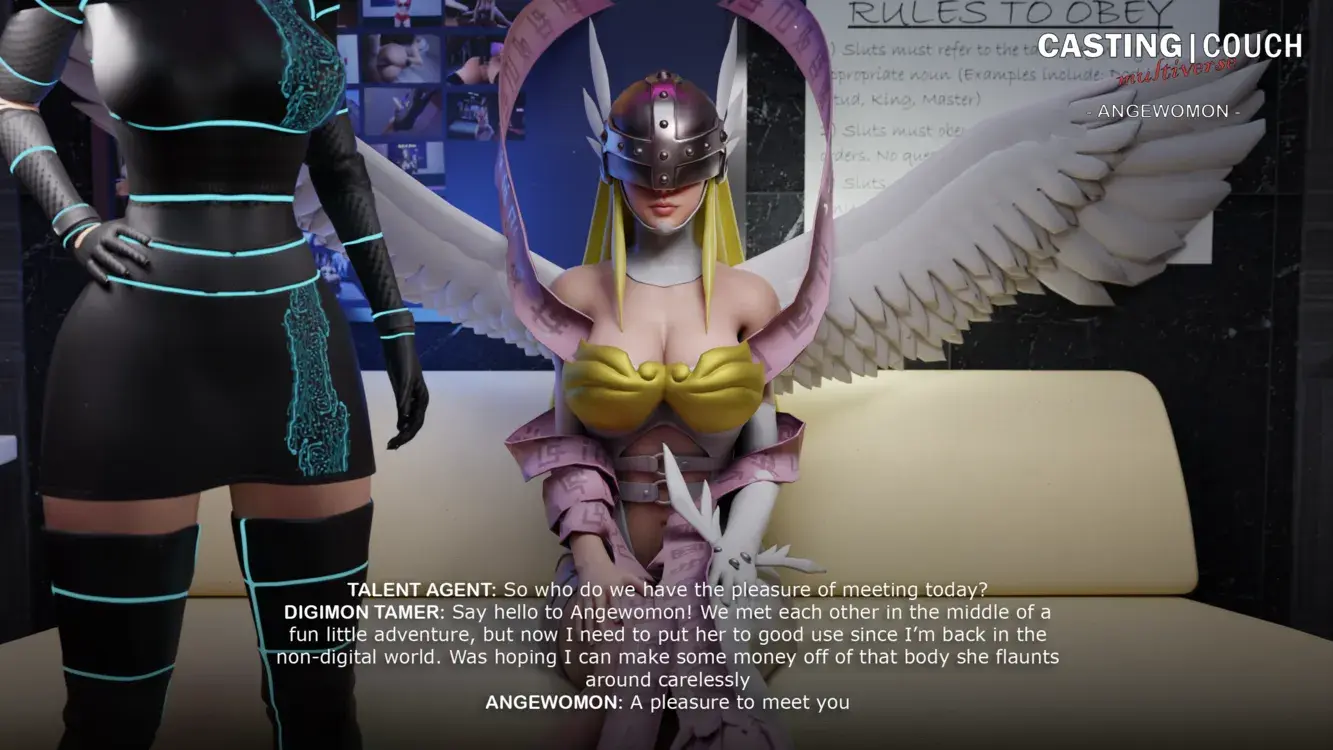 Casting Couch Multiverse #30 - Angewomon