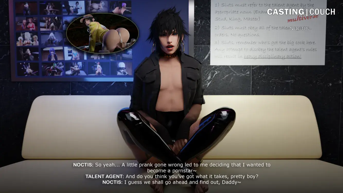 CASTING COUCH MULTIVERSE #32 - NOCTIS