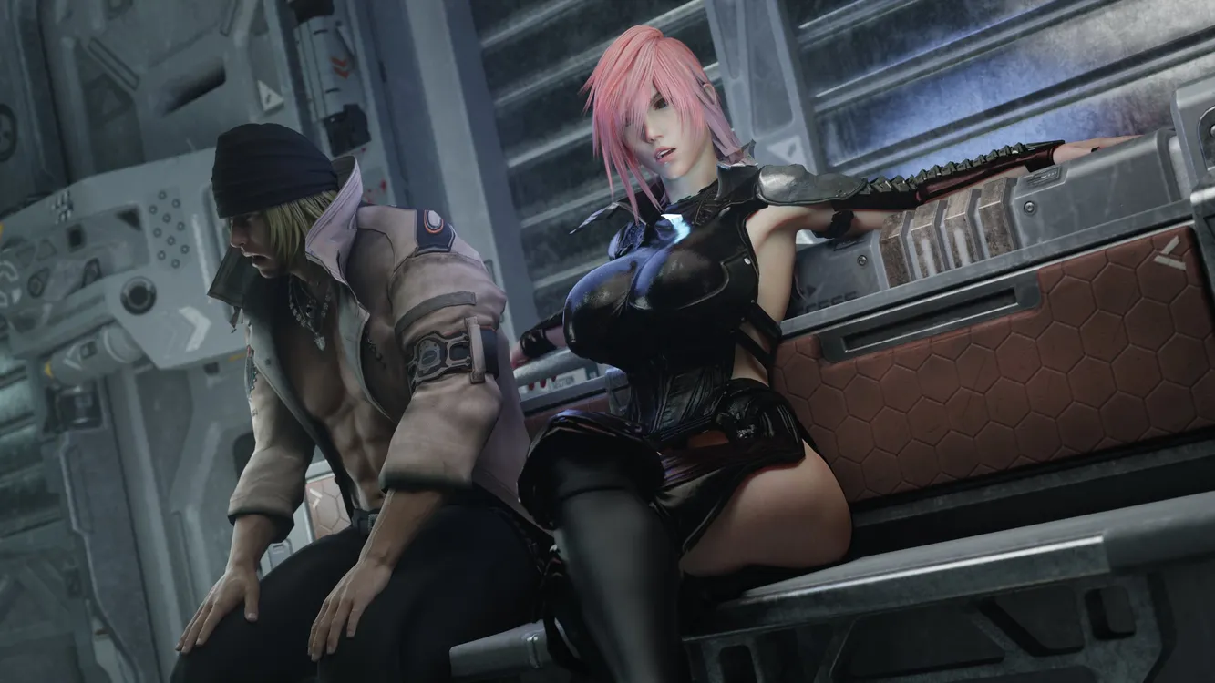 Lightning and Snow's mid-mission hookup