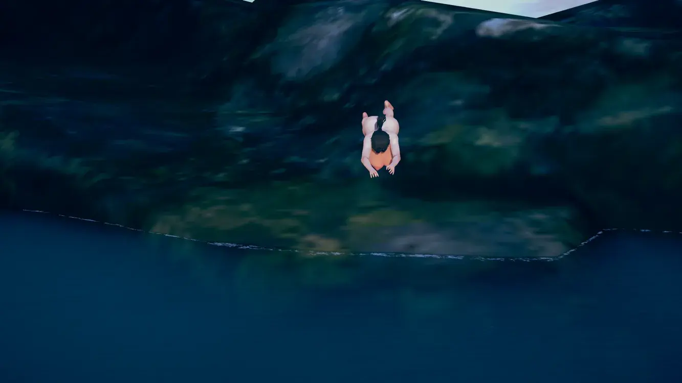 Lara Croft goes swimming remake