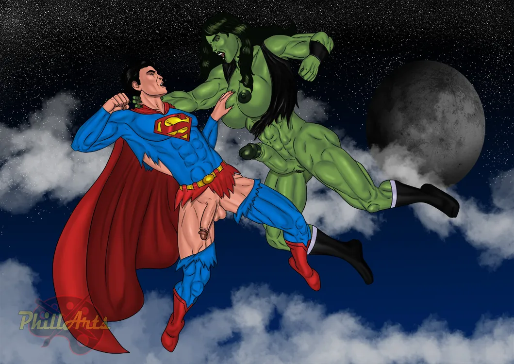 She-Hulk vs Superman